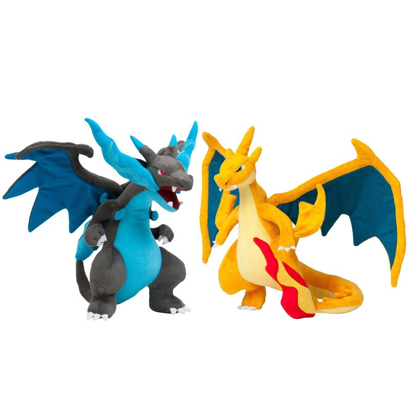 Cartoon Charizard Mega X Y Stuffed Plush Toys Anime Characters Stuff ...