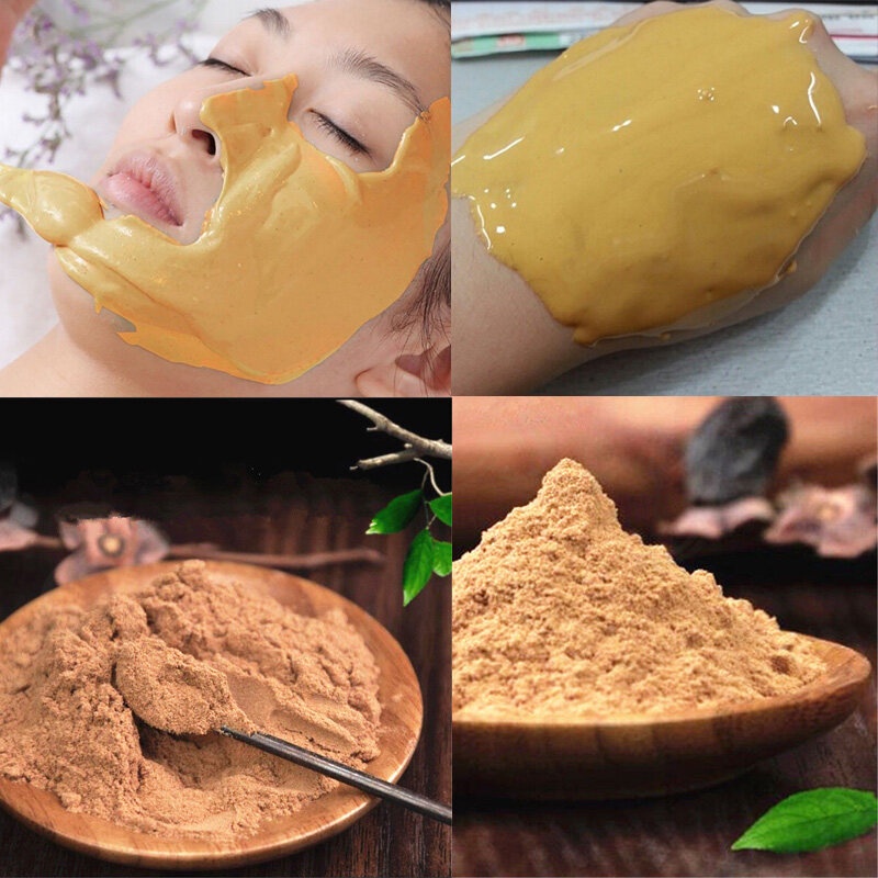 24K Gold Powder Gel type Active Clay Powder Skin Care Collagen Facial