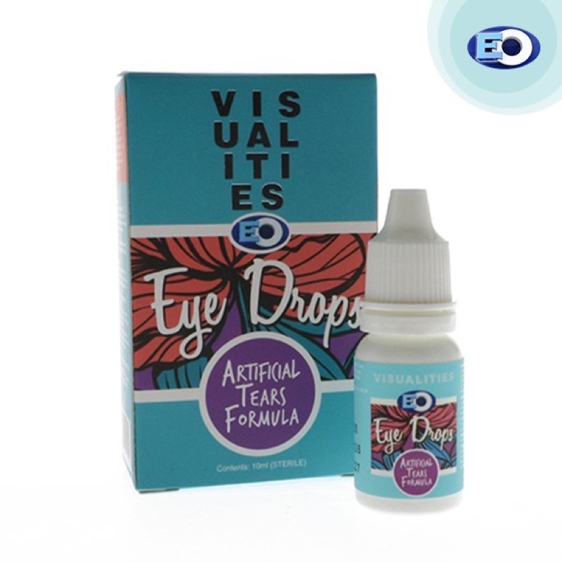 EO Visualities Artificial Tears Formula Eye Drops 10ml Shopee