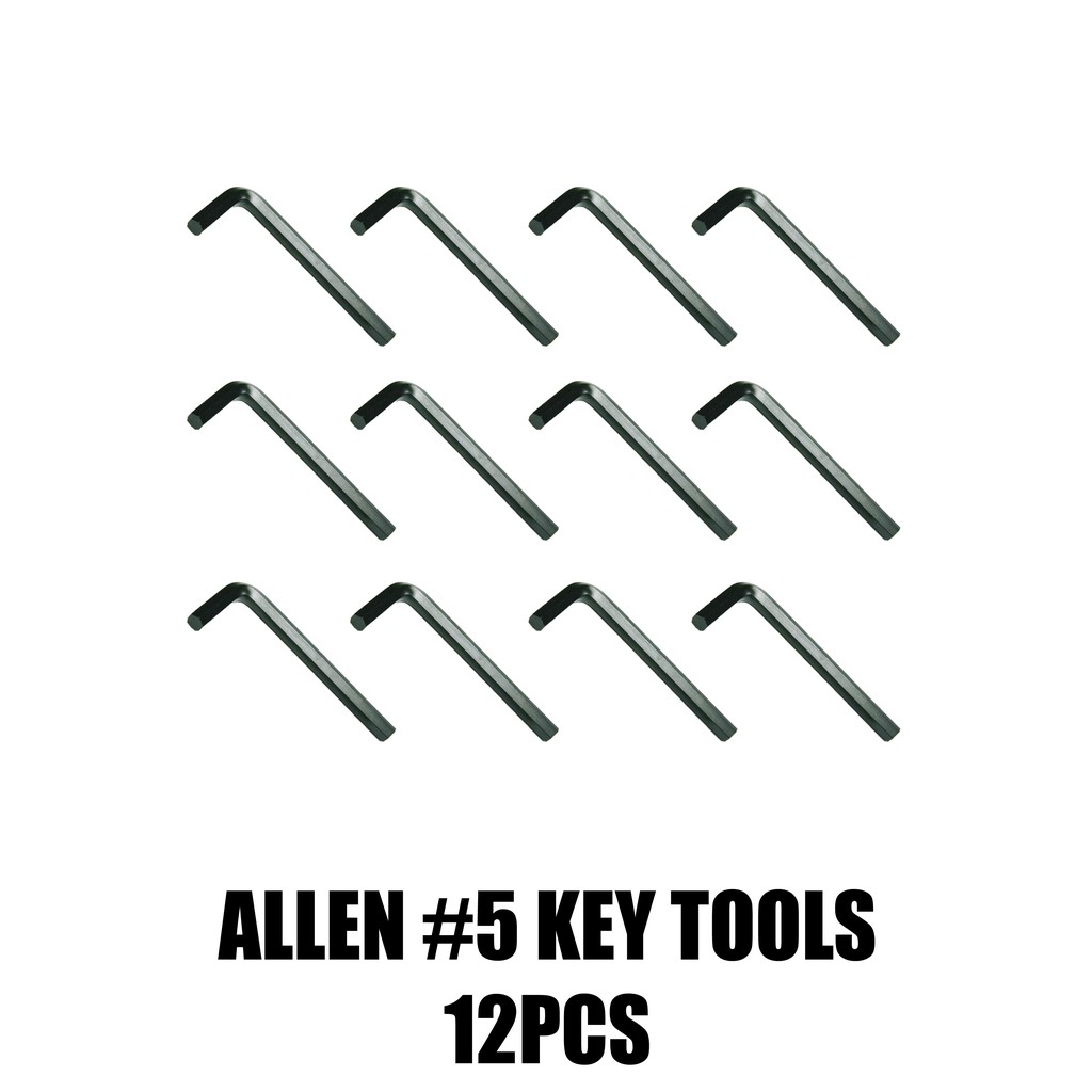 ALLEN 5 HEX KEY TOOL HEAVY DUTY 12PCS | Shopee Philippines