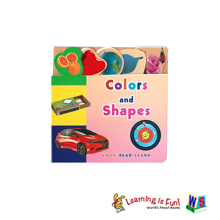 WS LOOK-READ-LEARN-COLORS & SHAPES (EARLY LEARNING) | Shopee Philippines