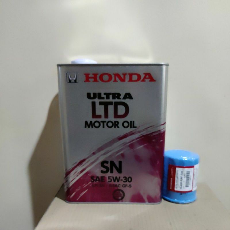 *Honda Ultra LTD Oil 5w30 (4 Liters) + Oil Filter | Shopee Philippines
