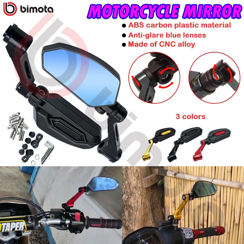 Bimota Tracktion Universal Foldable Side Mirror Made In Thailand Alloy ...