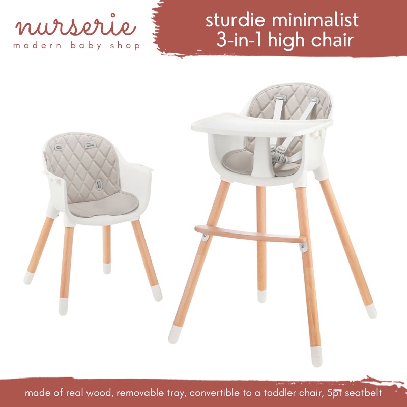 Minimalist baby best sale high chair