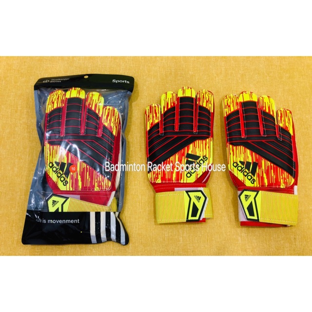 adidas Goalkeeper Gloves (Finger Saver) Football Shopee Philippines