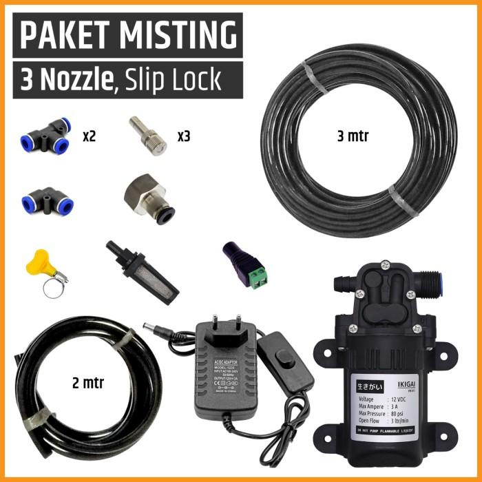 Misting / Misting Package / Mist / Dew, 3 Mist Nozzle, Hammer ...