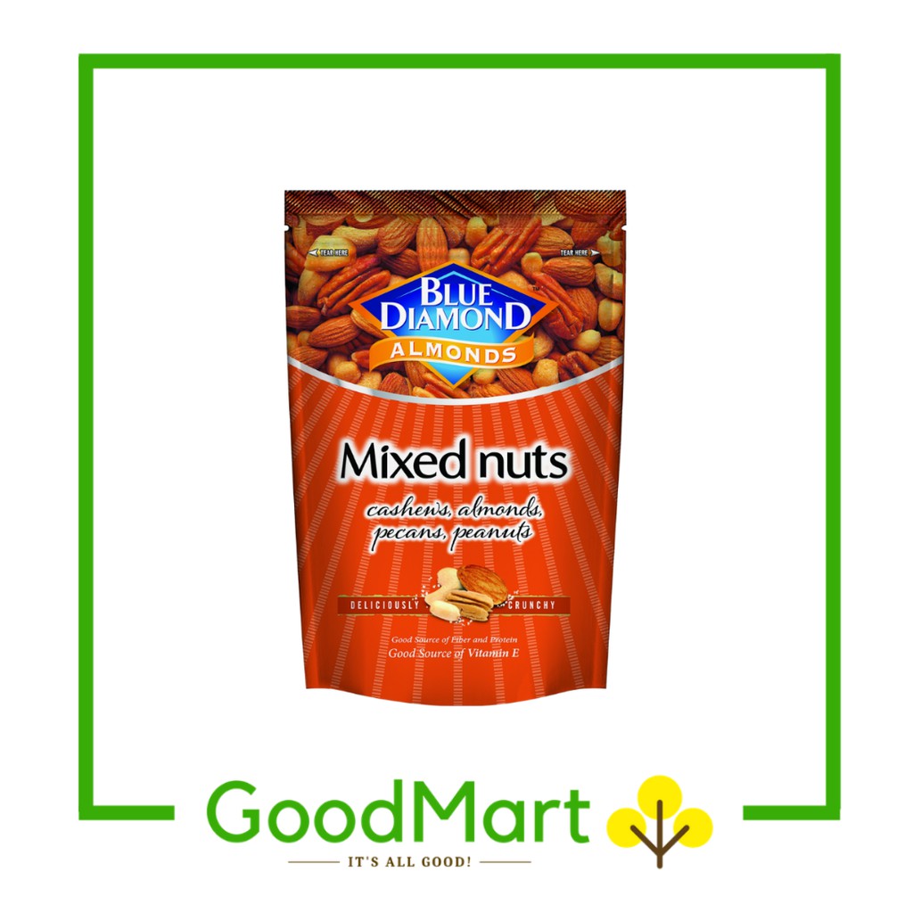 Blue Diamond Mixed Nuts 150g Shopee Philippines