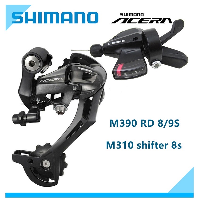 Shimano shifter and online derailleur