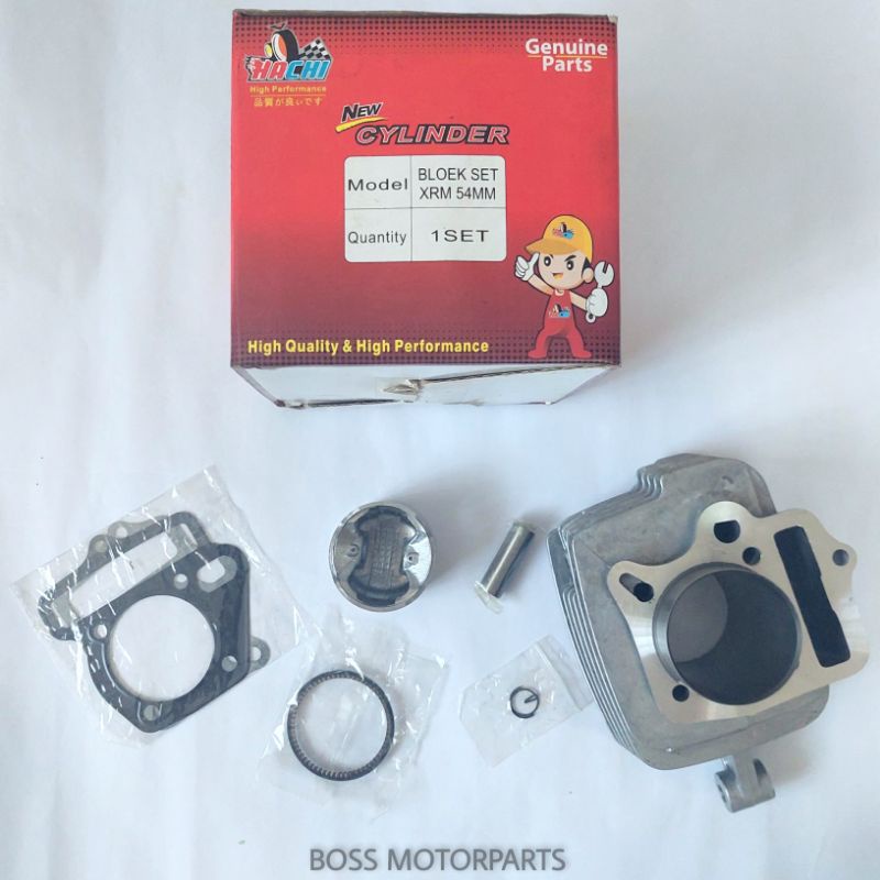 HACHI CYLINDER BLOCK FOR XRM 110 54MM BORE KIT Shopee Philippines
