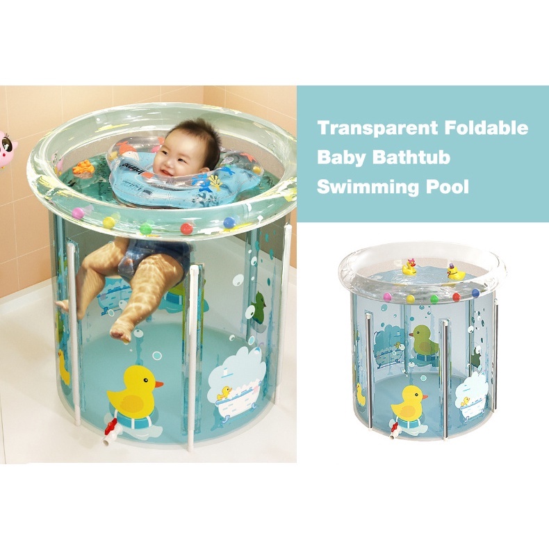 Baby swimming bucket home baby swimming pool newborn thickening ...