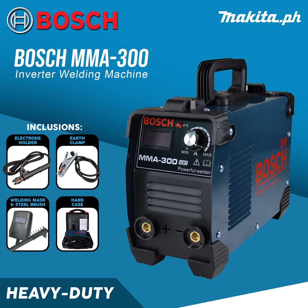 ingco portable welding machine ★BOSCH MMA300 IGBT Inverter Welding