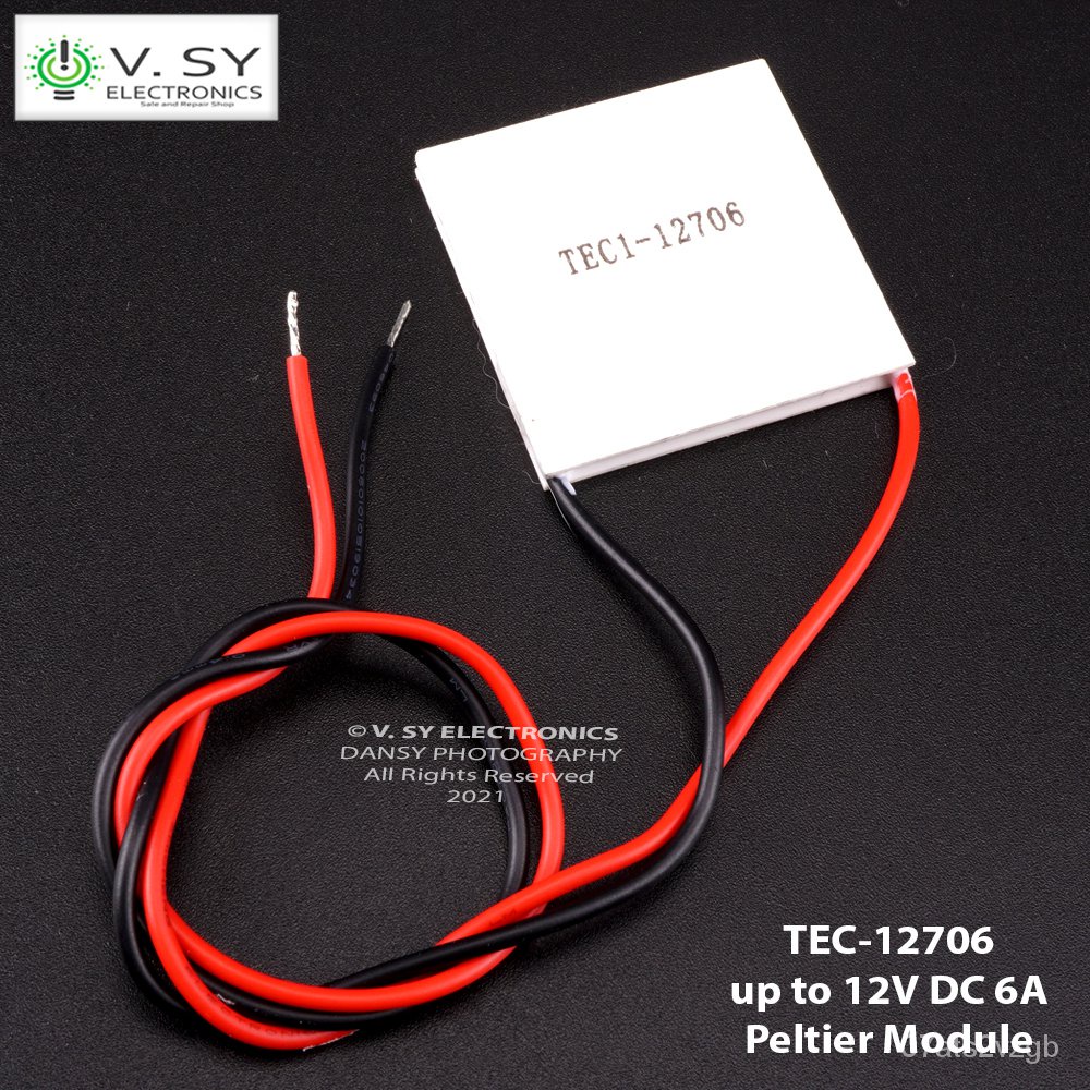 TEC112706 12V DC 6A Thermoelectric Cooler Peltier TEC 12706 TEC12706
