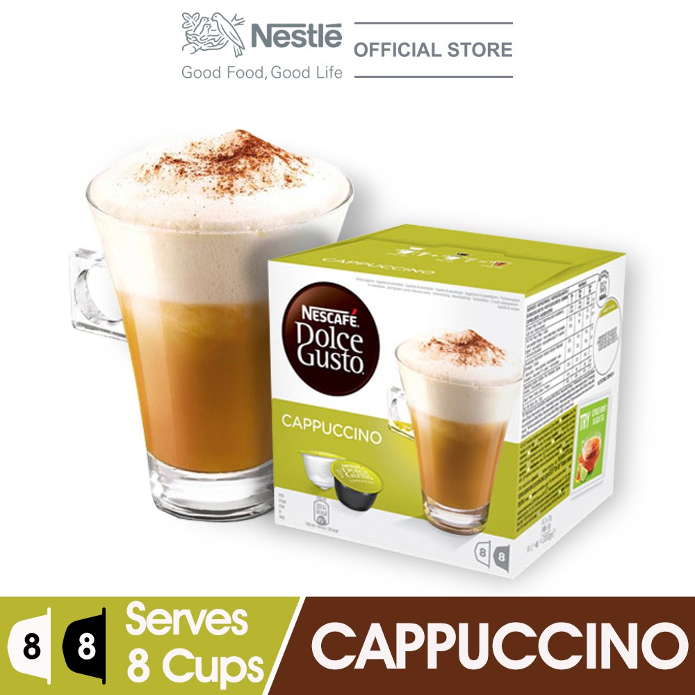 Nescafe Dolce Gusto Cappuccino 16 Capsule Box Shopee Philippines