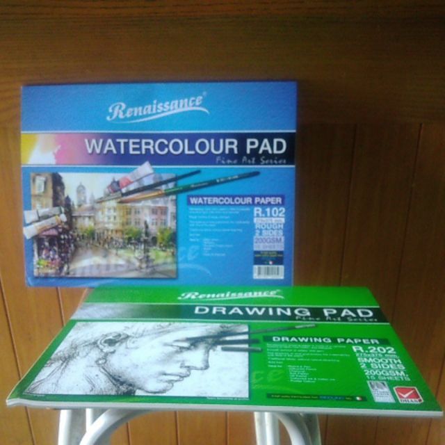 Drawing Paper 15 Sheets Per Book Available In Both Smooth And Rough ...