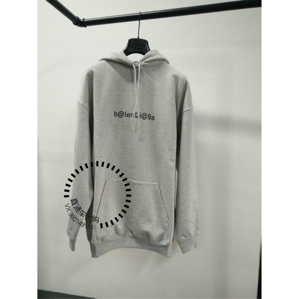 balenciaga new logo out now hoodie