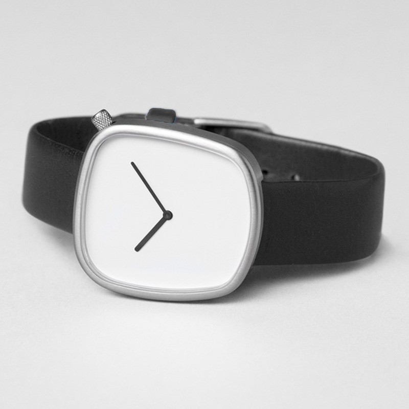 Pebblel Minimalist Quartz Watch Neutral Bulbul Pebble Pebble Watch