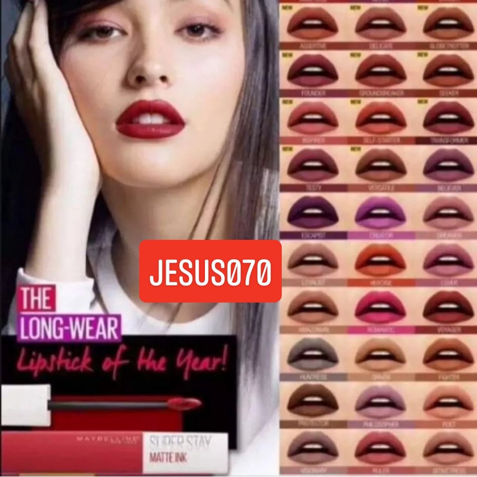 Maybelline SuperStay Matte Lipstick Shopee Philippines