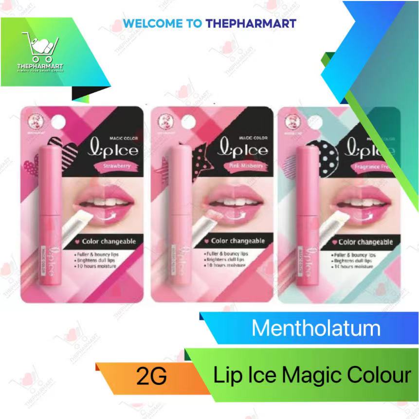 Mentholatum Lip Ice Magic Colour (2g) Shopee Philippines