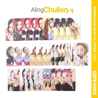 【SG Shopee リュジン】ITZY crazy in love 公式トレカ SG Shopee リュジン】ITZY crazy in love 公式トレカ