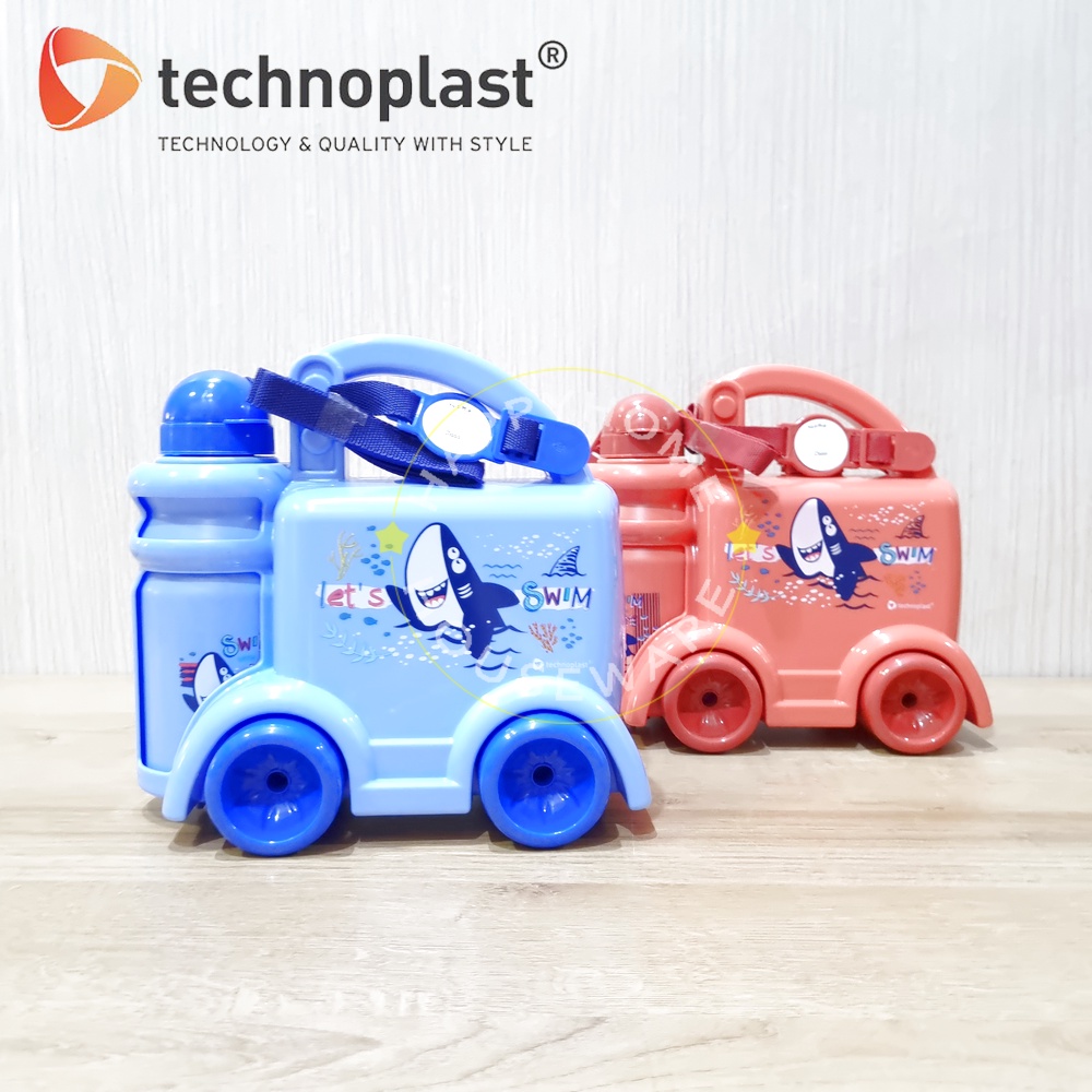 Best Selling!!! School Box Design Baby Shark Lunch Box & Bottle