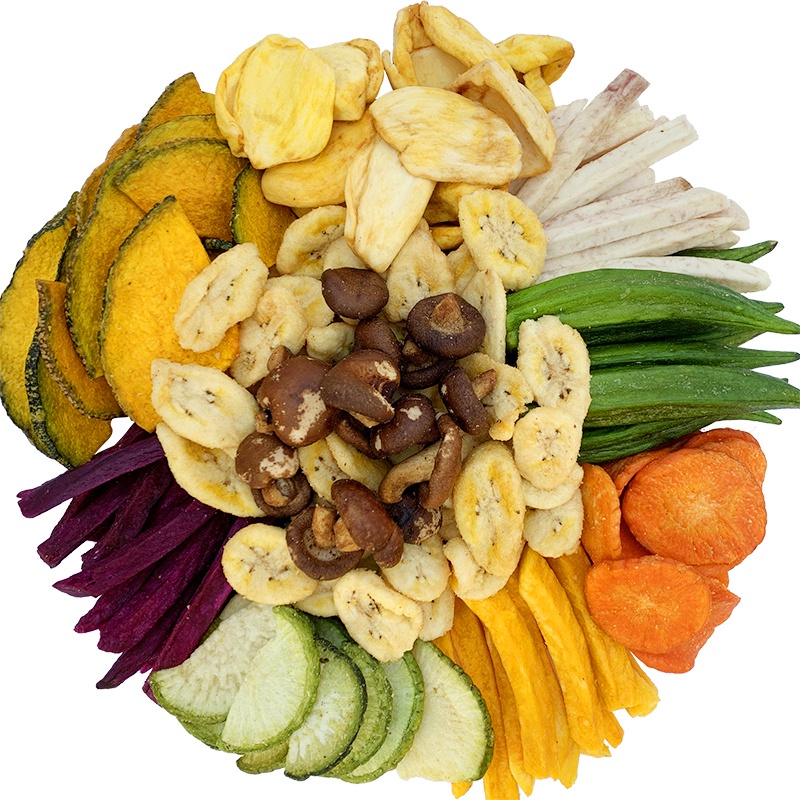 Dried Vegetables Integrated Crisps Readytoeat Dried Fruit Snacks 蔬菜