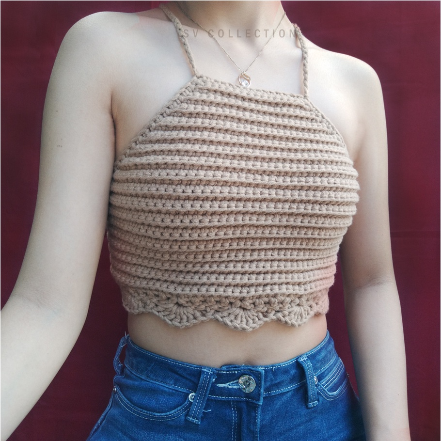 Halter crochet best sale