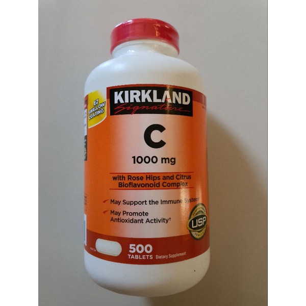 Kirkland Vitamin C 1000mg 500 tablets EXP 09/26 Shopee Philippines
