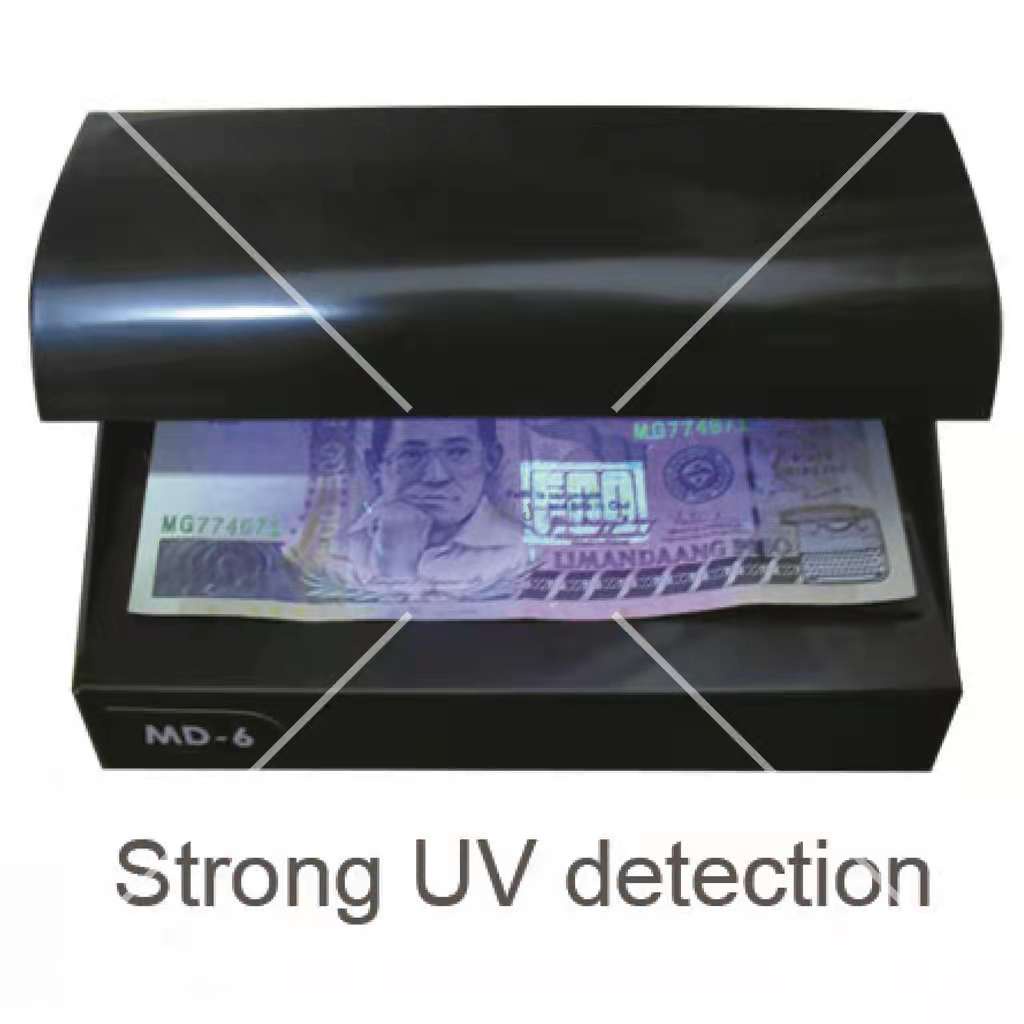 Qwinner Fake Money Detector Portable UV LED Fake Money Electronic