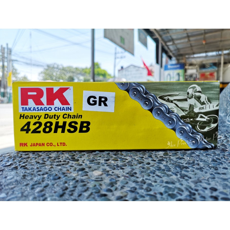 RK RCING CHAIN 428 HEAVY DUTY NON-ORING | Shopee Philippines