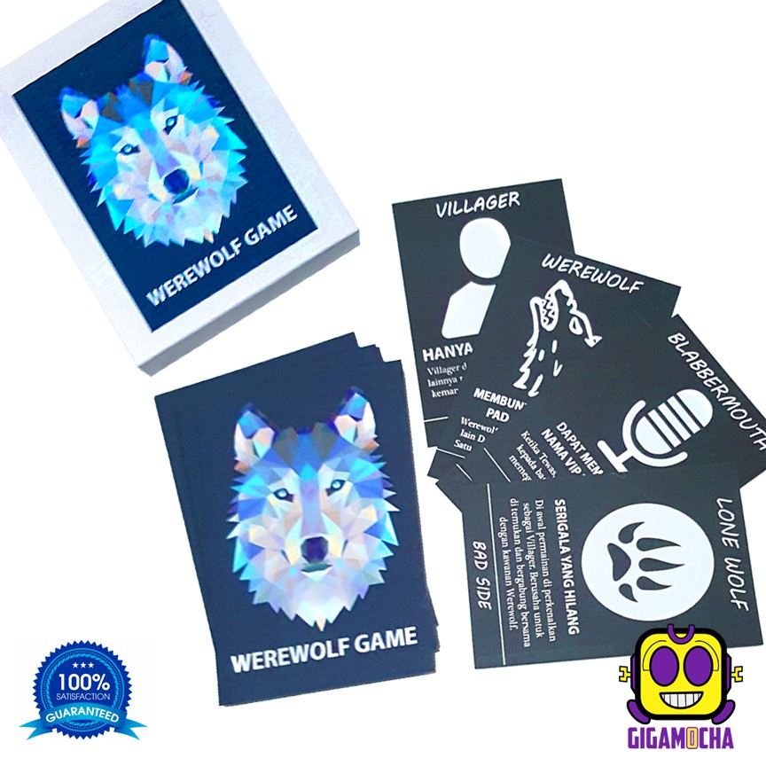 Werewolf Original Card Game - PREMIUM 9 ROLED Edition | Shopee Philippines