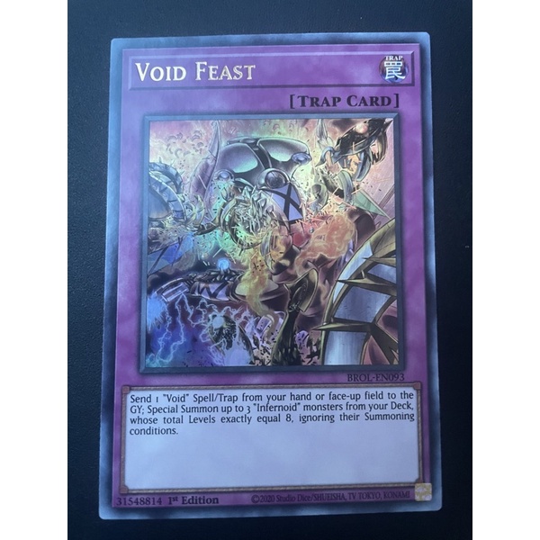 Yugioh Void Feast (TCG) Shopee Philippines