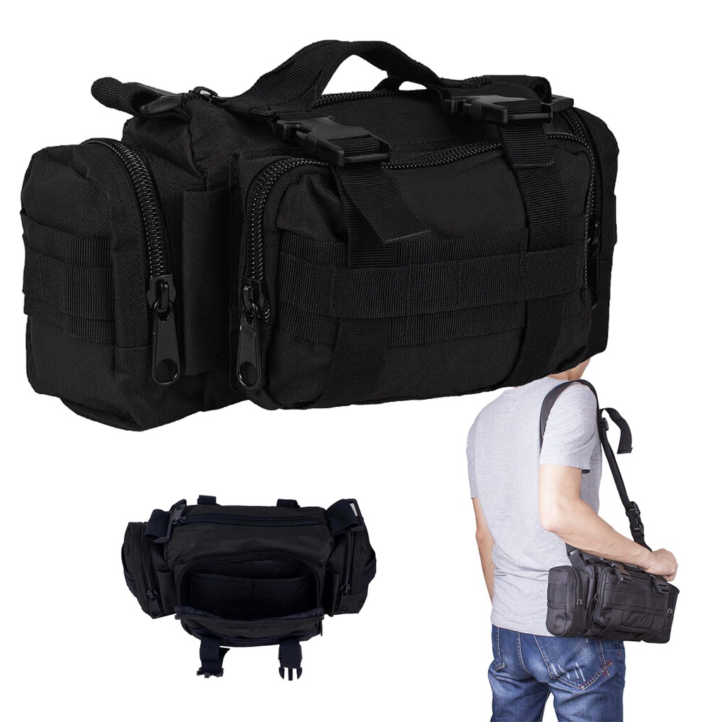 ASIAON Unisex Chest Sling Deployment Camera Bag Cordura Fabric | Shopee ...