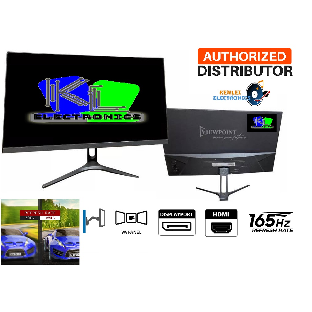 Viewpoint Monitor 24 inch 165hz Semi Curved FHD2418 Gaming Monitor