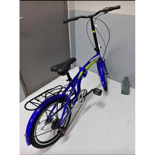 Top mega folding online bike