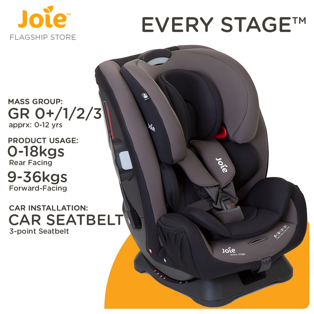 Joie Every Stage Convertible Car Seat Ember Shopee Philippines