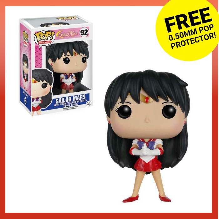 Animation Sailor Moon Sailor Mars #92 Funko Pop Vinyl Figure 