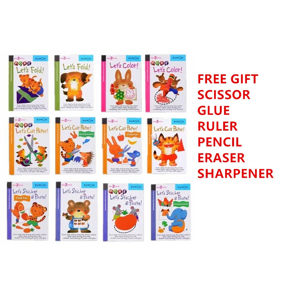 Kumon First Steps Workbook (12 books/set) | Shopee Philippines