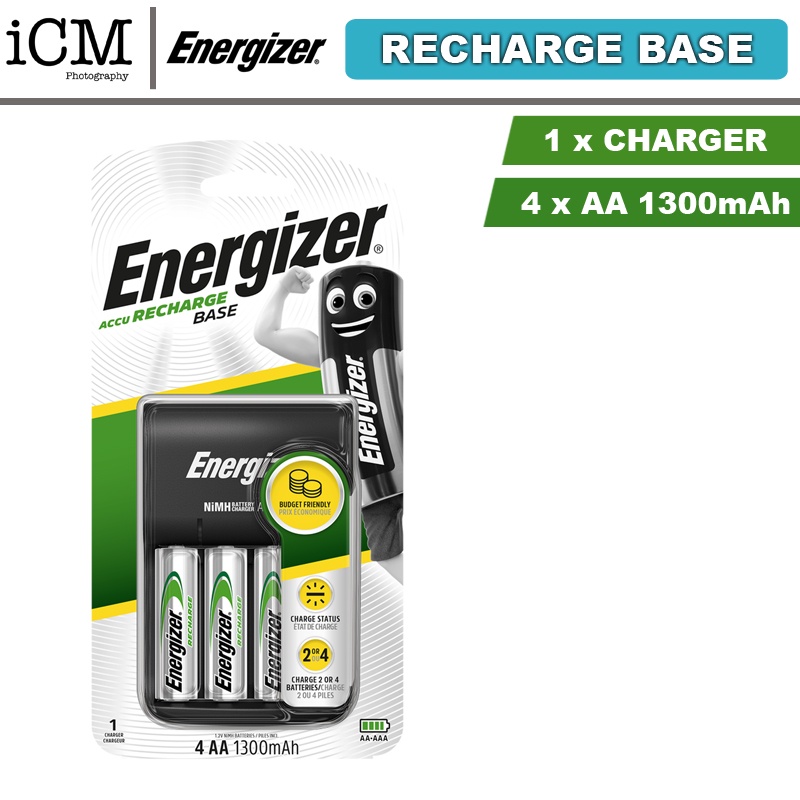 ENERGIZER 4 piles AAA LR03 Universal rechargeable 500 mAh