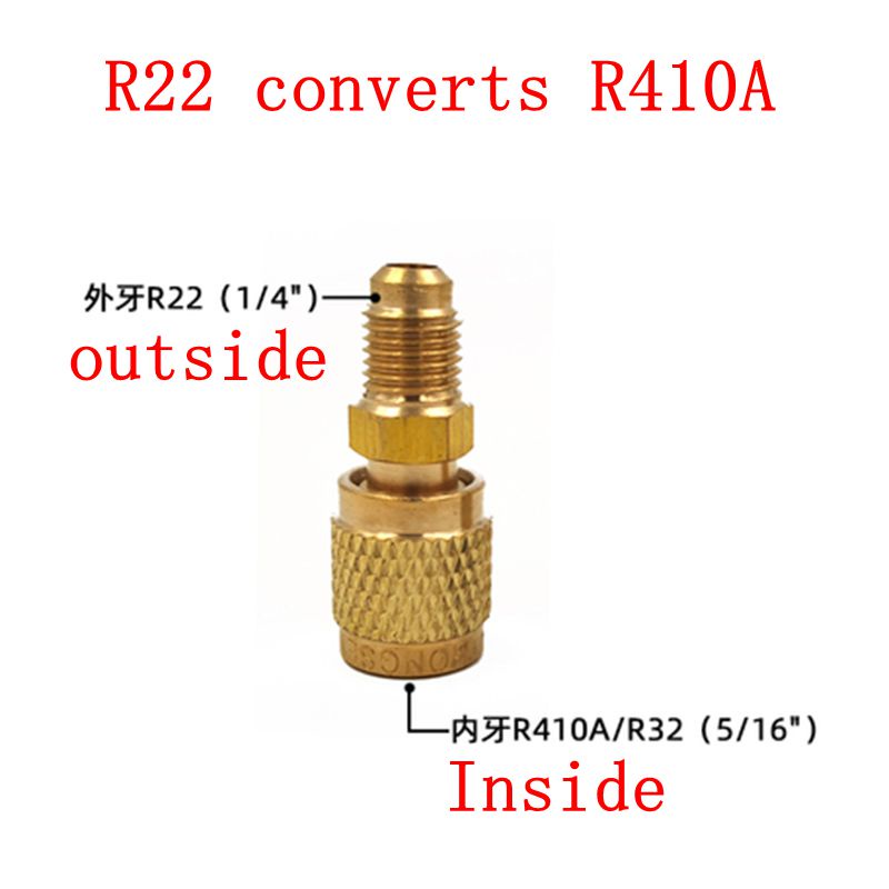 Air conditioner plus freon tool R22 converts R410A Refrigerant Addition