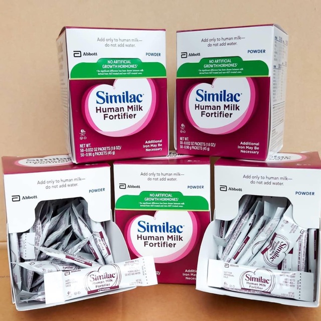 SIMILAC HUMAN MILK FORTIFIER (HMF) 50sachet | Shopee Philippines