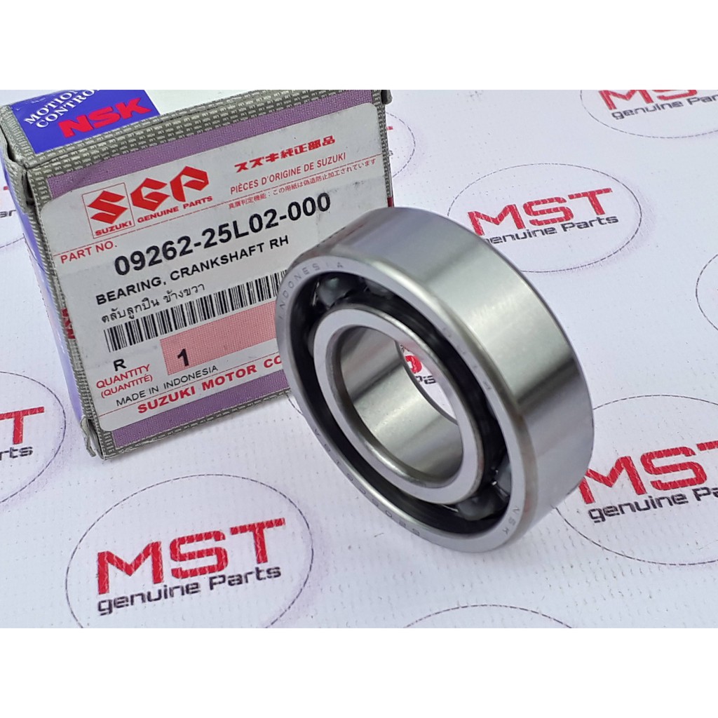 Bearing RH Right Crankshaft Smash 110 /Smash 115 Suzuki Genuine Parts 0926225L02 (78 ) Shopee