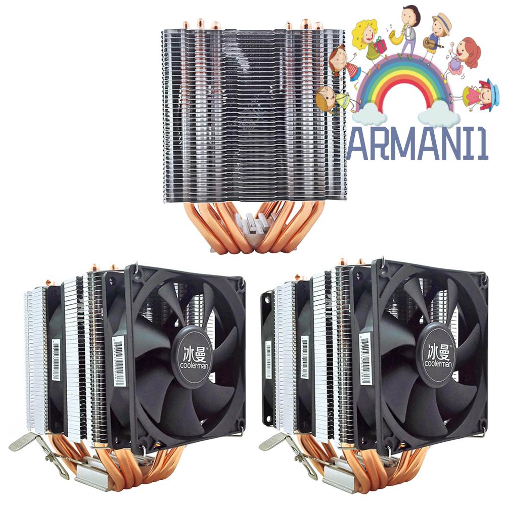 (armani1) SNOWMAN 6 Heat Pipe Cooling Office CPU Cooler Fan 4 Pin PWM
