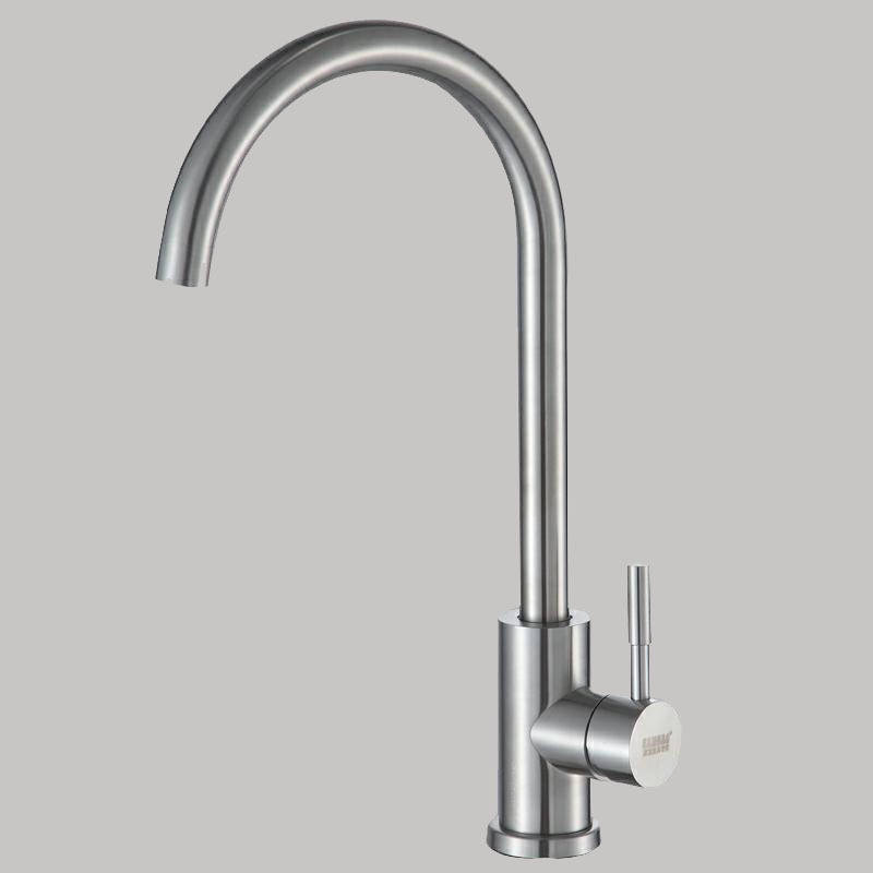 Kitchen faucet hot and cold wash basin rotary laundry sink stainless