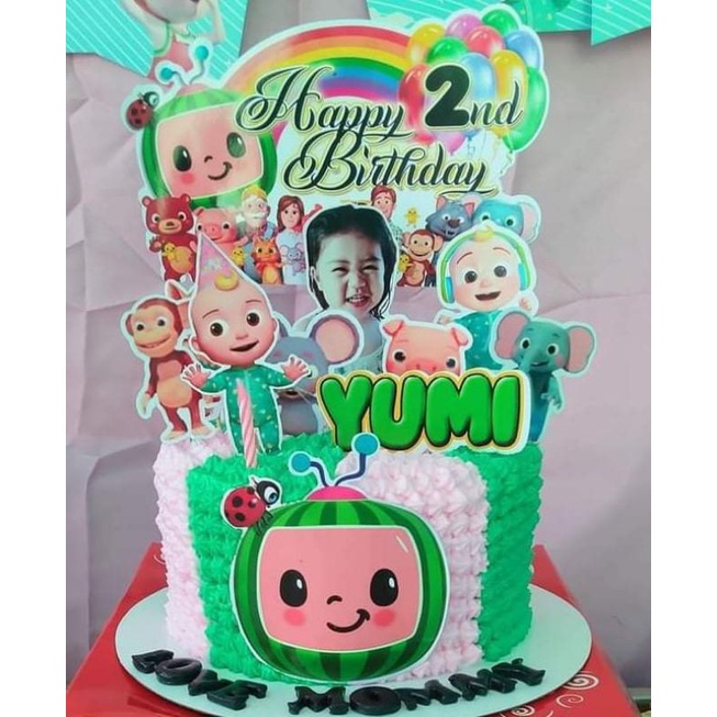 CocoMelon themecake topper | Shopee Philippines