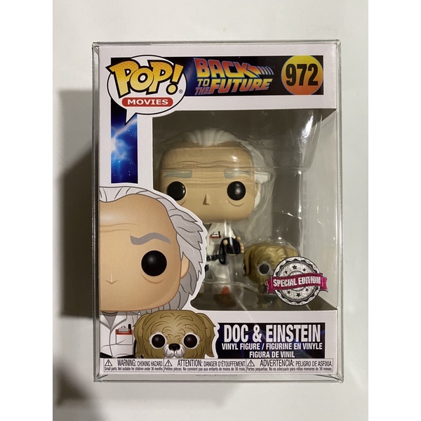 Funko POP! Retour vers le Futur Einstein with Remote Control | Kaufen auf Ricardo