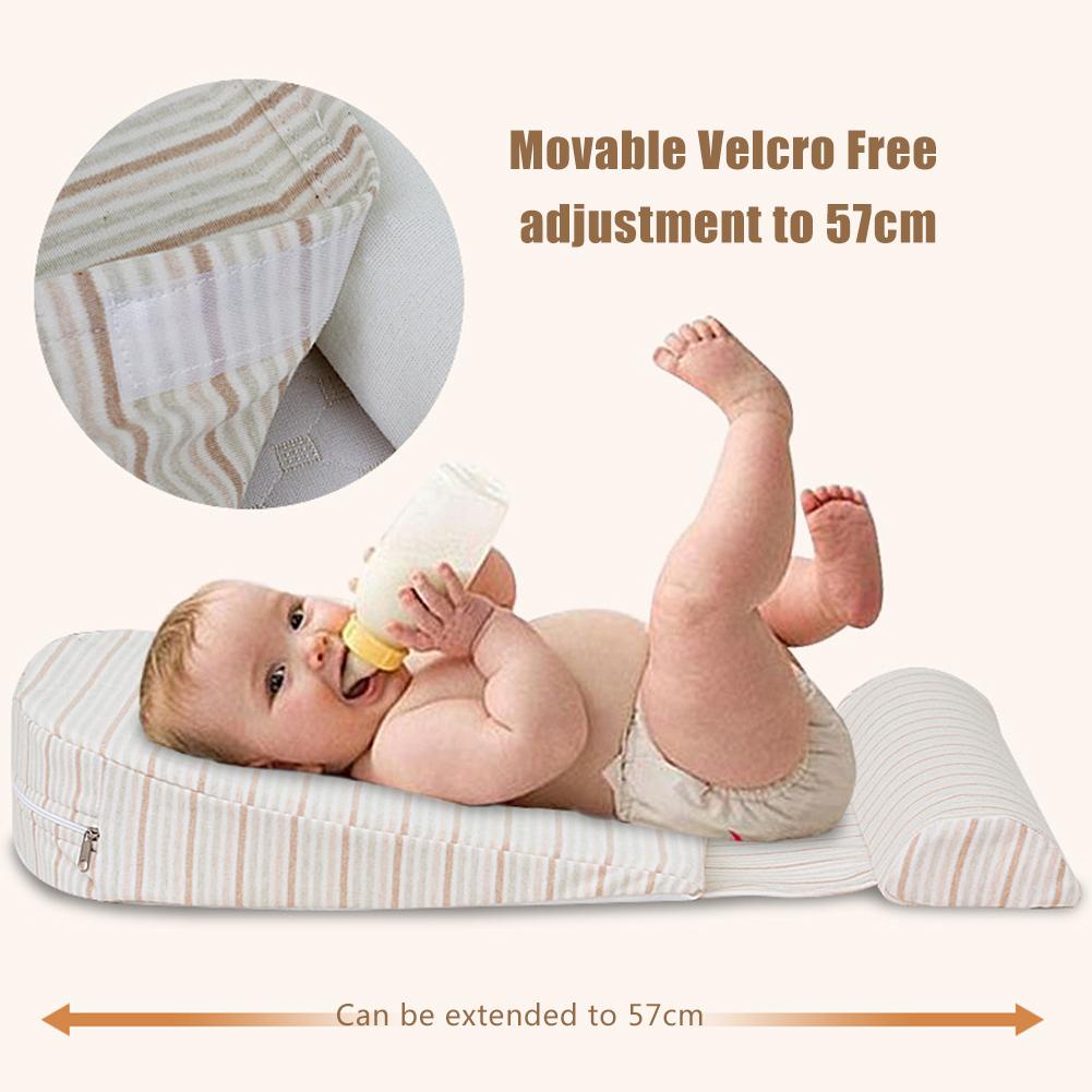 Newborn Baby Sleep Pillow Anti Baby Spit Milk Crib Cot Sleep