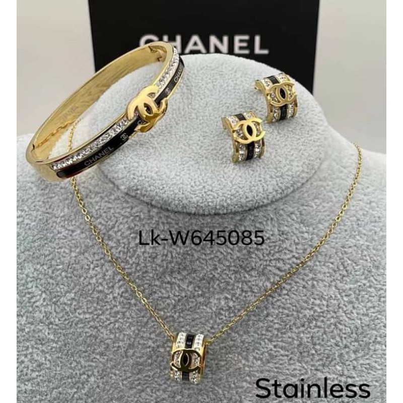 Chanel hot sale jewellery set