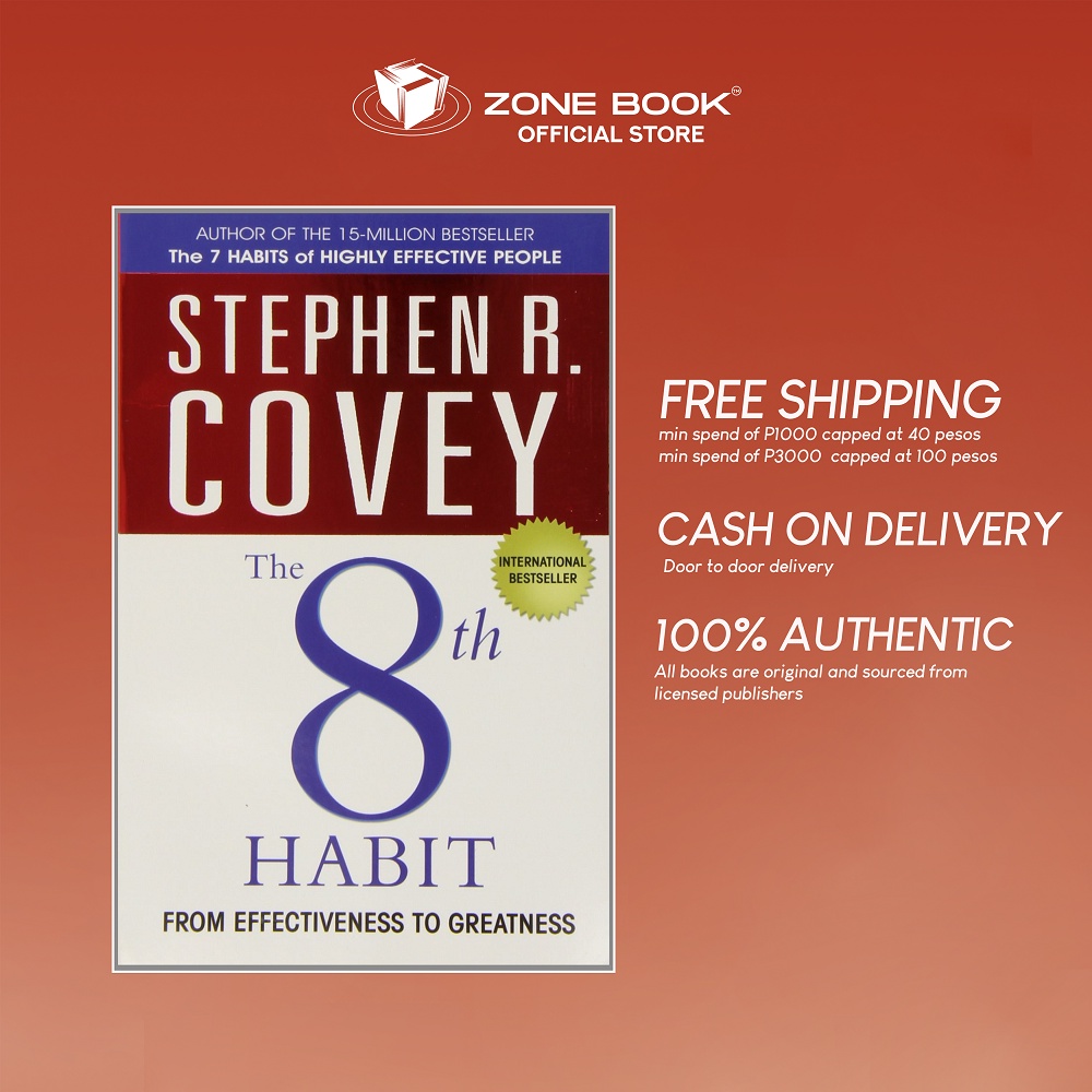 The 8th Habit Book By Stephen Covey 100 Original Shopee Philippines 3468