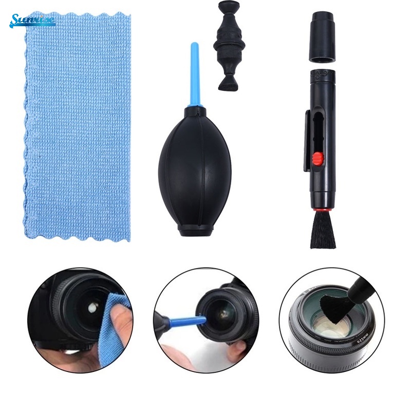 3In1 Lens Cleaner Digital Camera Cleaning Kit Dust Photography