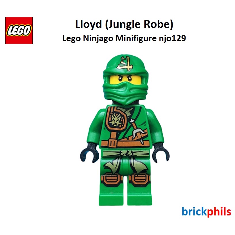 Lego Ninjago Minifigure njo129 Lloyd (Jungle Robe) | Shopee Philippines